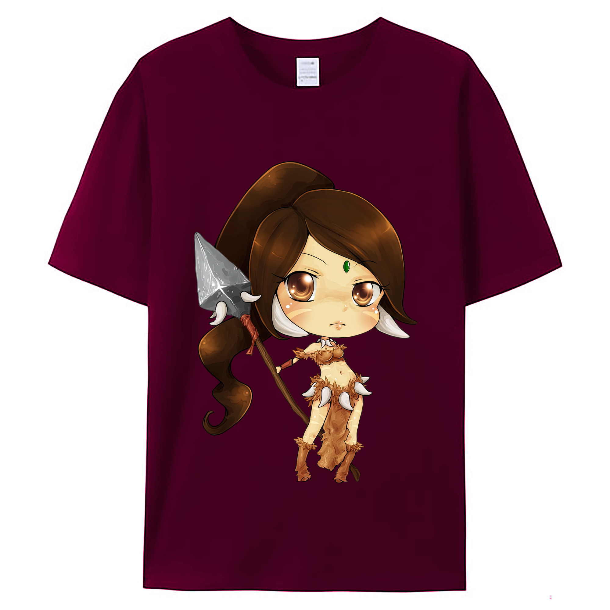 （画像用） リーグ・オブ・レジェンド League of Legends LOL レディースカジュアルプリントTシャツ（綿100％）
